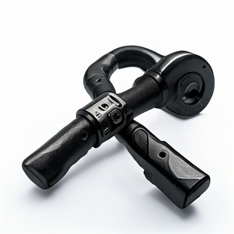 12" BLACK MONKEY TAIL BOLT (MBS12BP)