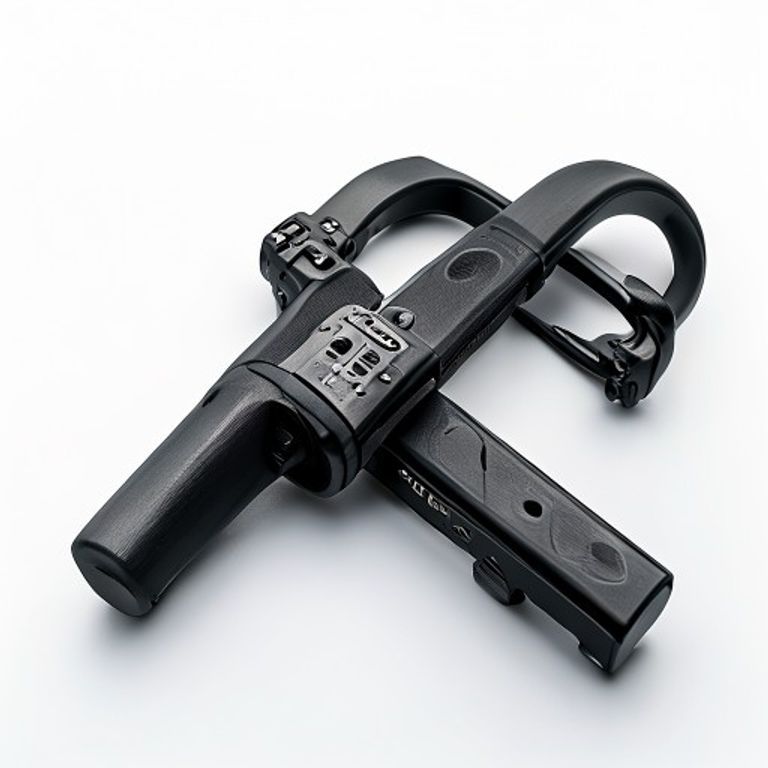 TAURUS 8" STRAIGHT STRAP HINGE (PAIR) BZP