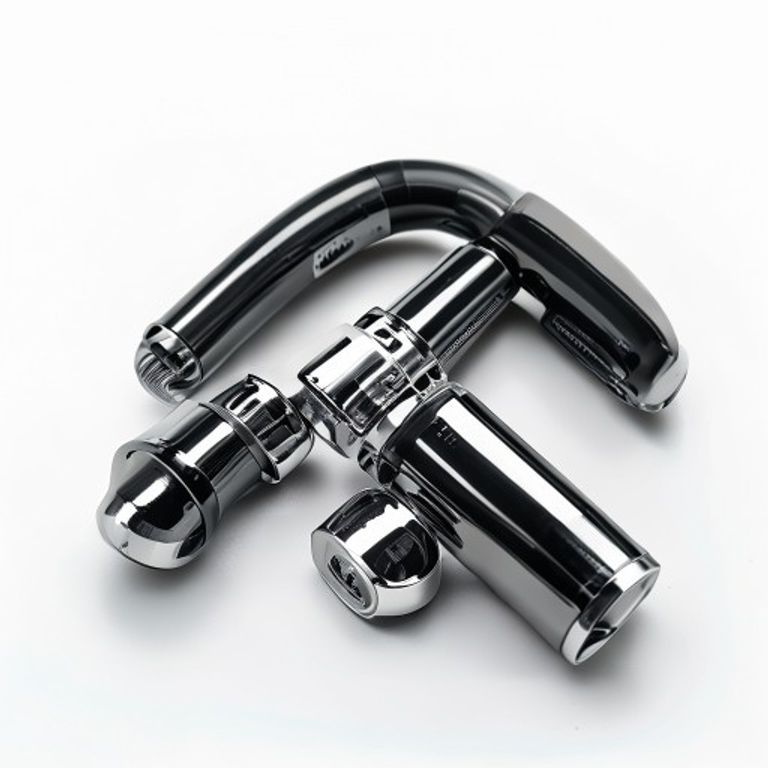 POL/CHROME TWO PIECE COVER CAPS