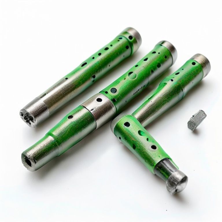 6.7MM X 100MM HEX HEAD GREEN INDEX SCREWS
