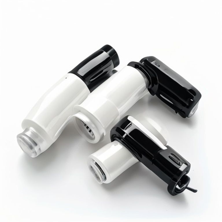 WHITE TWO PIECE COVER CAPS