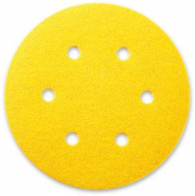ABRASIVE DISC 6 HOLES 1960 ø150MM P400