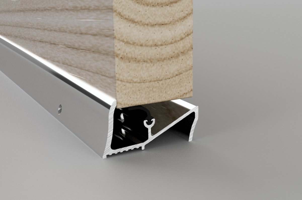 LOWLINE 2'9" ALUMINIUM THRESHOLD SILL