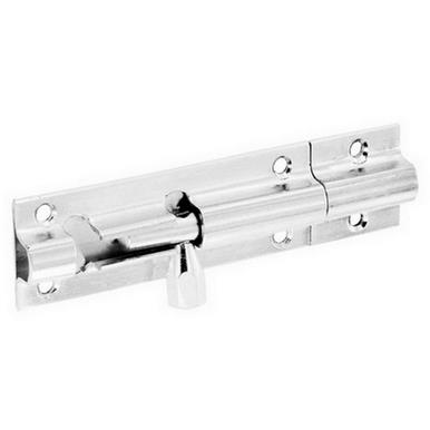 STRAIGHT BARREL BOLT CP 4"