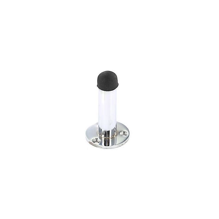 PROJECTION DOOR STOP 63MM CHROME