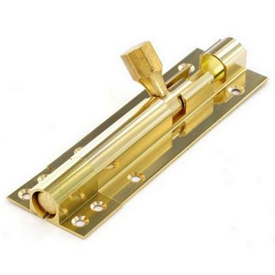 HEAVY DUTY BRASS BARREL BOLT 8" X 1 1/2"
