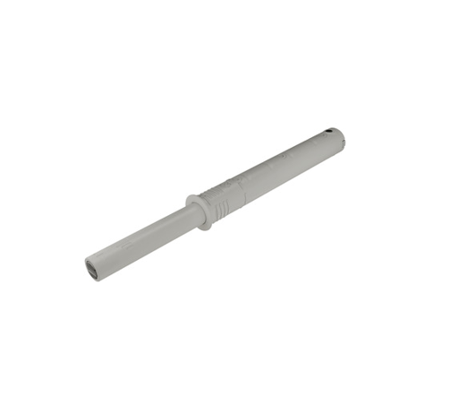 LONG PUSH DOOR CATCH WITH BUFFER GREY 356.12.517