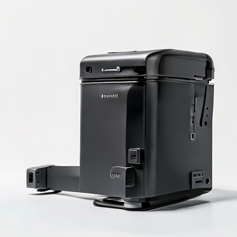 DIN LIFT TO LOCK CASE BLACK SQ CORNER